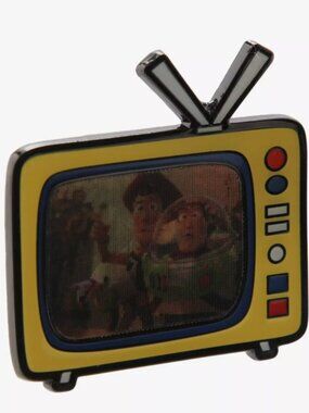 Disney Pixar Toy Story TV Lenticular Enamel Pin